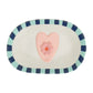 Annabel Trends Ceramic Heartfelt Plate - 16x11cm