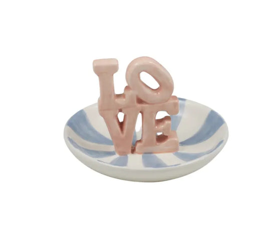 Assemble Amore Ceramic Love Trinket - 11x10.5x6cm