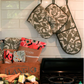 Annabel Trends Single Oven Mit/Glove - Abstract Gum - 26x18cm