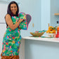 Annabel Trends Double Oven Mitt - Cotton - Cheetah - 82x18cm