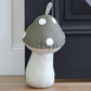 Toadstool Door Stop - 16x26cm - Olive