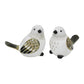 Lavida Resin Bird - White Wash - 1 Piece - 18cm