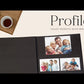 Self-Adhesive Black Photo Album – Peel & Stick Refillable Pages - 5 Sheets (10 Sides) - 37.5×30cm