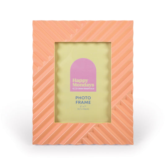 ISGIFT Happy Mondays 5x7" Photo Frame - 20.5x25.5cm - Orange