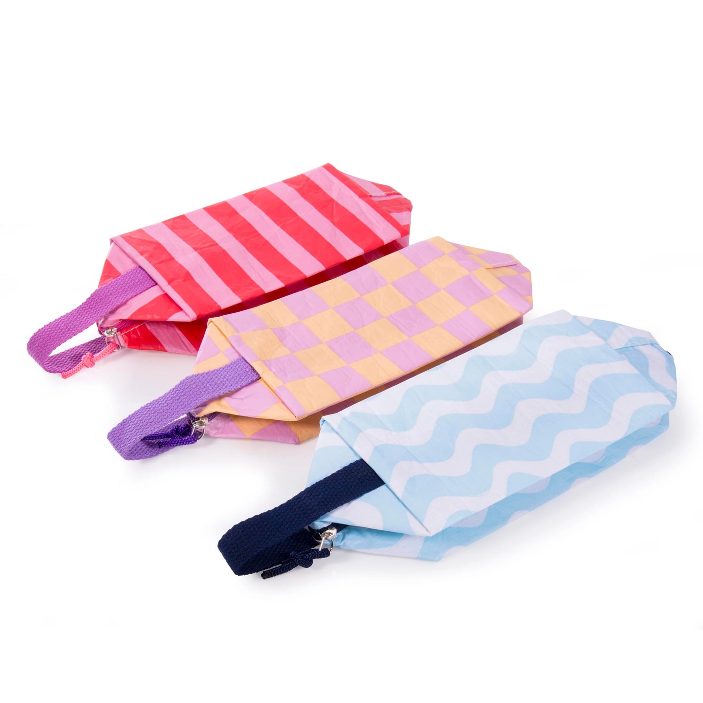 Canopy Interiors Fly with me Toiletries Bag - Stripes - 19x10x9.5cm