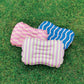 Eclectic Summer Beach Pillow - Stripes - 44x28x10cm