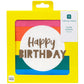 Talking Tables Rainbow Happy Birthday Napkins - Pack of 20 - 3 Ply - 33x33cm