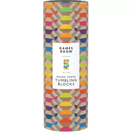 Games Room Round Tower Tumbling Blocks