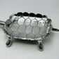 Flair Gifts & Home Silver Sea Turtle Dish Tray Centrepiece - 10x6.75x2"