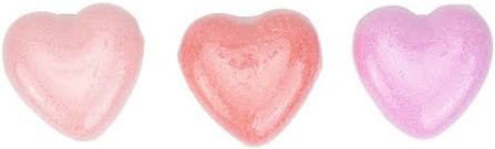 Annabel Trends Bath Fizzers - Love Heart Pack of 3 - 80g - 21.5x7cm