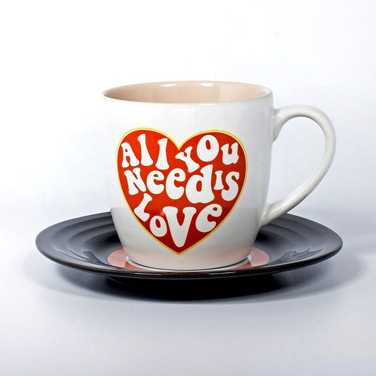 Lyrical Mug & Saucer Gift Set