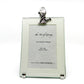 Glass and Pewter Photo Frame - Cricket - 10x15cm