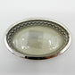 Christiana Glass Soap Dish - 10x3x3cm