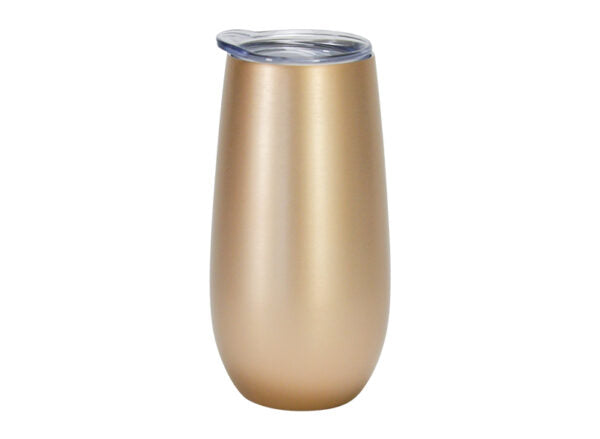 Sparkling Flute – Double Walled – Stainless Steel - 175ml - 3 Colours