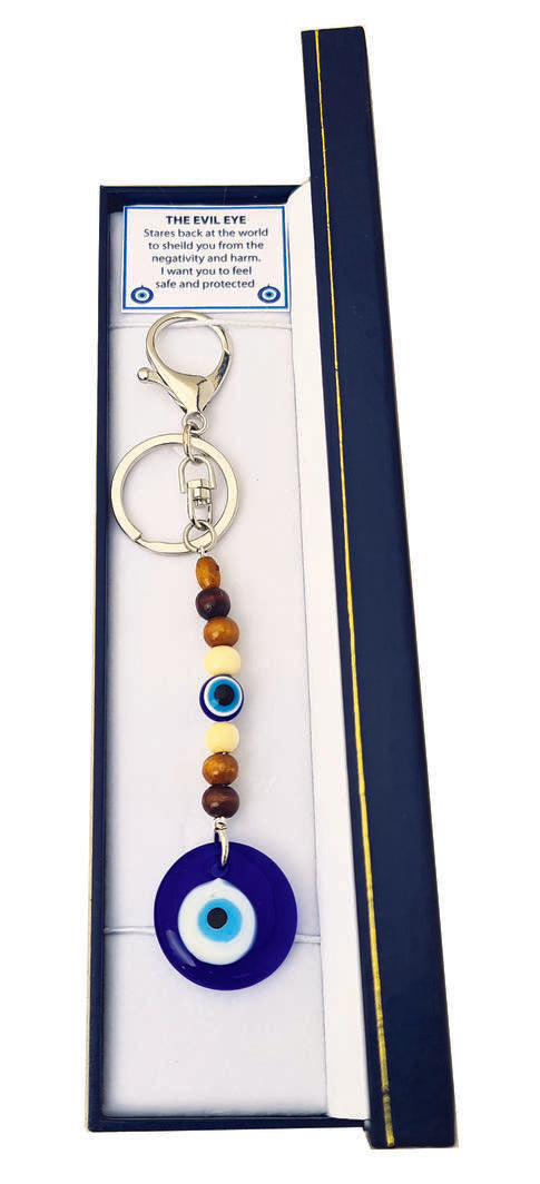 Fieldfolio Evil Eye Premium Key Ring - Gift Boxed