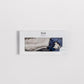 Gift Set Pearl Grey Standard Eye Mask & French Navy Scrunchie