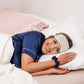 Gift Set Pearl Grey Standard Eye Mask & French Navy Scrunchie