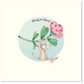 Twigseeds Get Well Card - Hang in There