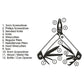 Gentleman's Hardware Plier Multi-Tool - Acacia Wood & Titanium Finish By Gentlemen's Hardware
